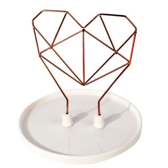 Geometric Heart Jewellery Stand - Picture 2 of 7